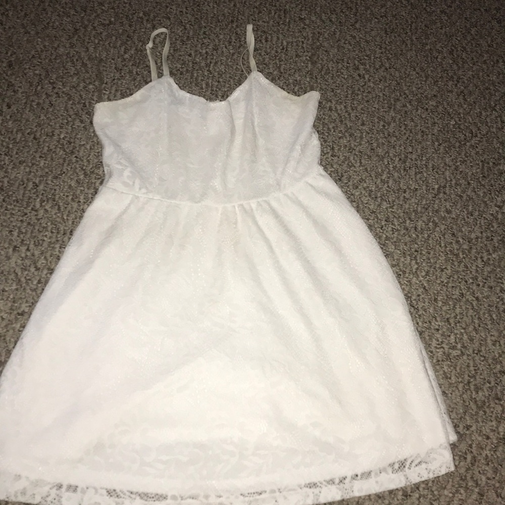 A white dress